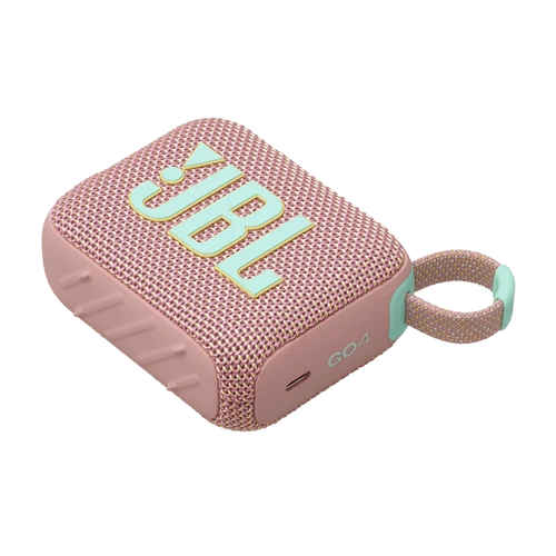 רמקול אלחוטי נייד JBL Go 4 ורוד (יבואן רשמי)