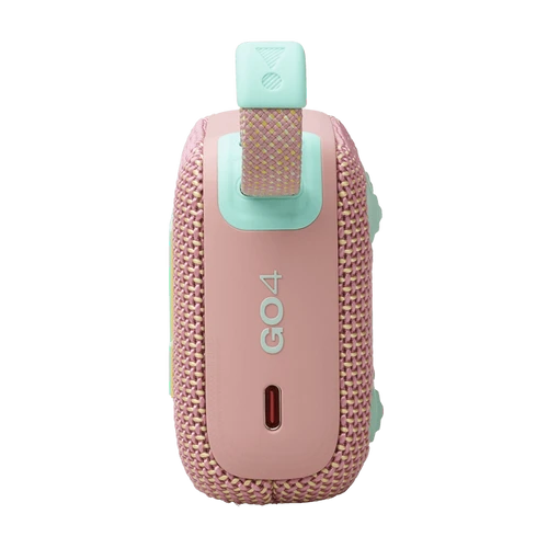 רמקול אלחוטי נייד JBL Go 4 ורוד (יבואן רשמי)