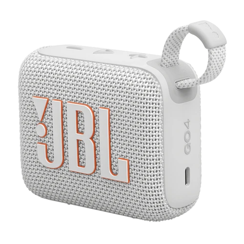 רמקול אלחוטי נייד JBL Go 4 לבן (יבואן רשמי)