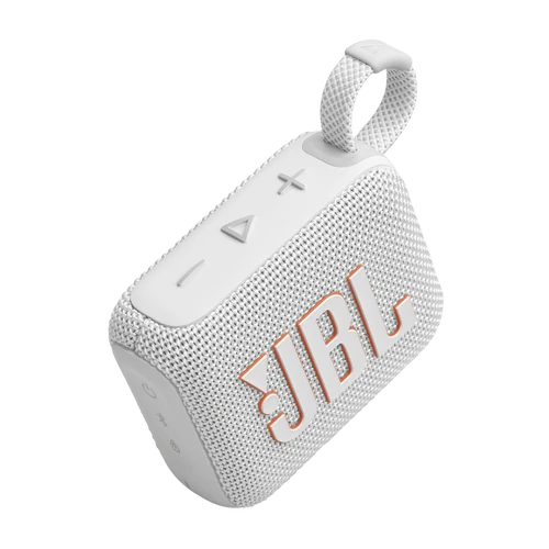 רמקול אלחוטי נייד JBL Go 4 לבן (יבואן רשמי)