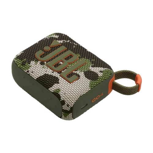 רמקול אלחוטי נייד JBL Go 4 צבאי (יבואן רשמי)