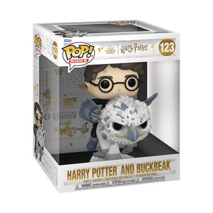 בובת פופ תחבורה הארי פוטר: הארי פוטר עם בקביק - Funko POP! Harry Potter RIDES: Harry Potter with Buckbeak #123
