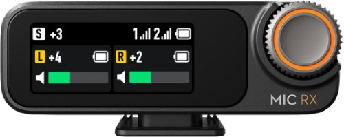 מיקרופון דש אלחוטי DJI Mic 2 Wireless Microphone 1TX + 1RX