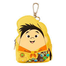 DISNEY PIXAR UP 15TH ANNIVERSARY RUSSELL DOG TREAT & DISPOSABLE BAG HOLDER