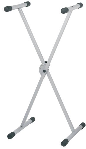 סטנד קלידים בצבע כסף F-900522 מבית GEWA (Germany)