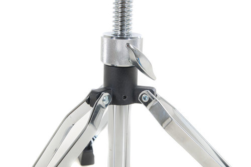 כיסא תופים מרופד מתכוונן בהברגה PS-805160 בצבע שחור DT-400 סדרת BASIX מבית GEWA (Germany)