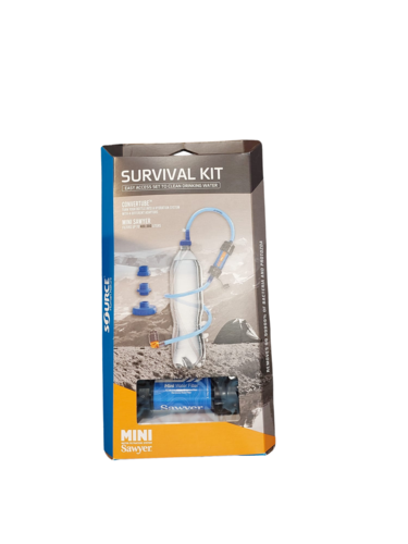 SURVIVAL KIT - Convertube עם פילטר סוייר - SOURCE