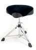 כיסא תופים מתכוונן עם מושב אופנוע מרופד PS-805162 בצבע שחור DT-410 סדרת BASIX מבית GEWA (Germany)