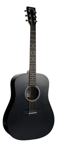 גיטרה אקוסטית שחורה + נרתיק  MARTIN SPDX1BLK DX1 BLACK HPL