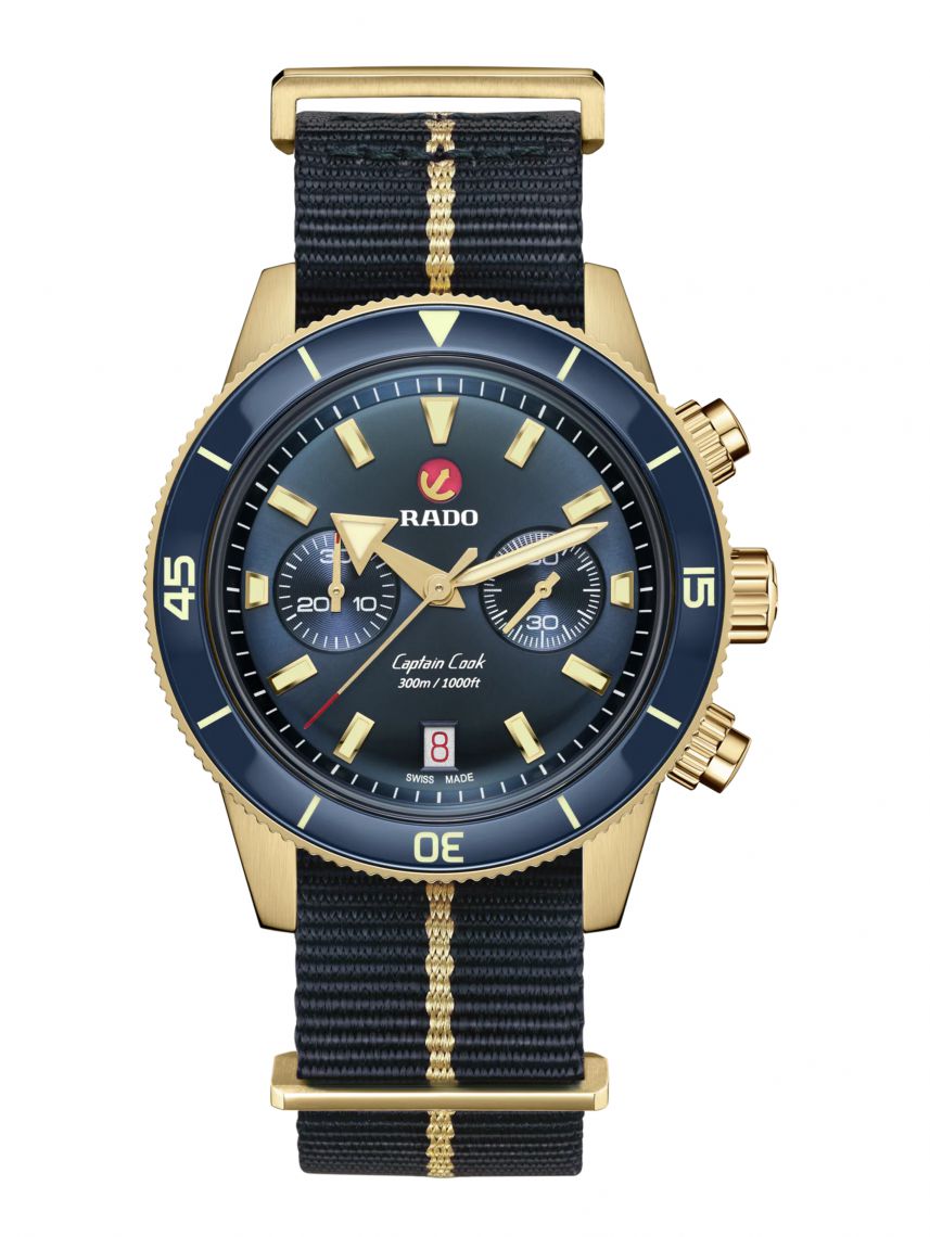 שעון RADO סדרה CAPTAIN COOK דגם 61463520