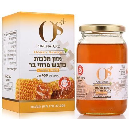 מזון מלכות בדבש פרחי בר מועשר במיוחד 450 גרם 