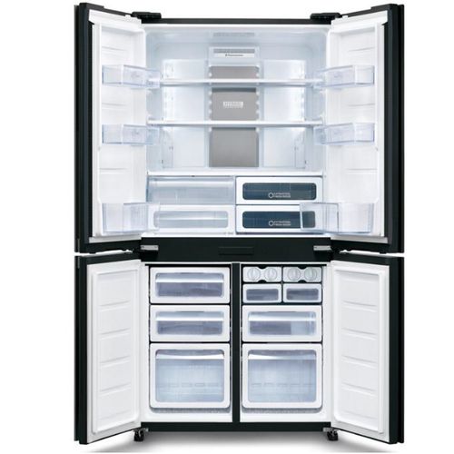 מקרר ‏ Sharp SJ-FERN87V-BS נפח 611 ליטר שארפ יבואן רשמי ראלקו נירוסטה תקינה חדשה