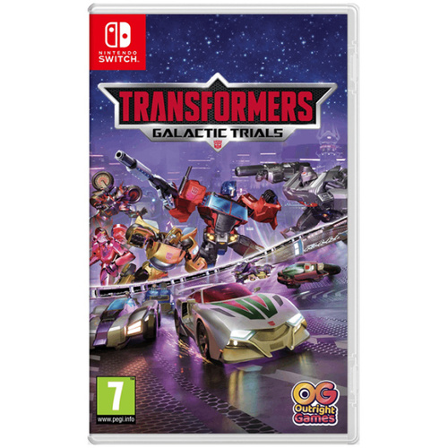   NINTENDO SWITCH  TRANSFORMERS GALACTIC TRIALS