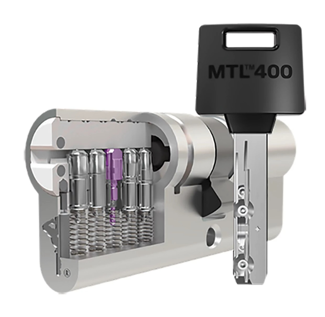 צילינדר גלגל עם כפתור (פרפר) 76 MTL 400 מולטילוק multlock