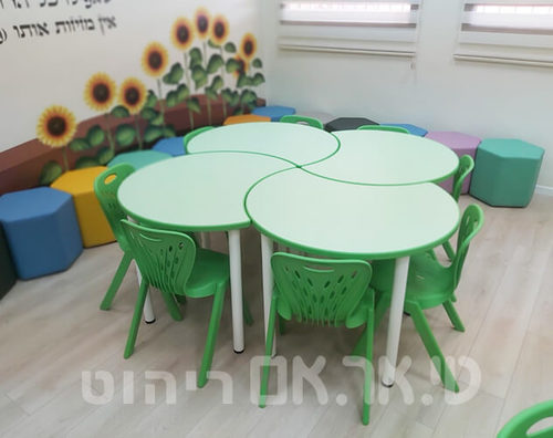 שולחן סהר עם קנט