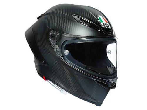 קסדה מלאה AGV דגם PISTA GPRR צבע MATT CARBON  - תקן E2206                                 