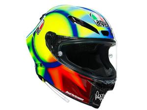 קסדה מלאה AGV דגם PISTA GPRR צבע SOLELUNA 2021 - תקן E2206