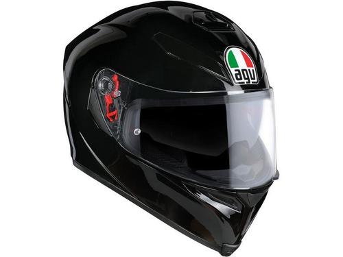 קסדה מלאה AGV דגם K5 S צבע שחור מבריק                                 