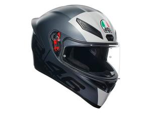                                      קסדה מלאה AGV דגם K1 S צבע  LIMIT 46 - תקן ECE22.06                                 