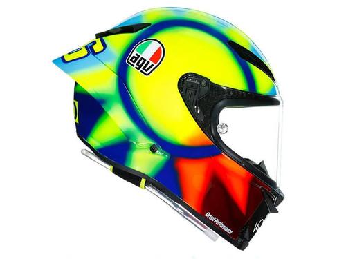 קסדה מלאה AGV דגם PISTA GPRR צבע SOLELUNA 2021 - תקן E2206