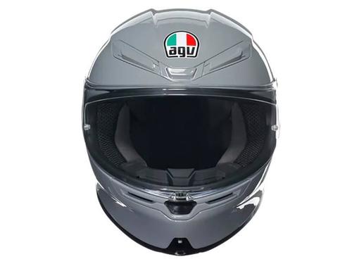 קסדה מלאה AGV דגם K6 S צבע אפור NARDO - תקן ECE22.06