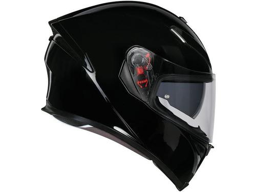 קסדה מלאה AGV דגם K5 S צבע שחור מבריק                                 