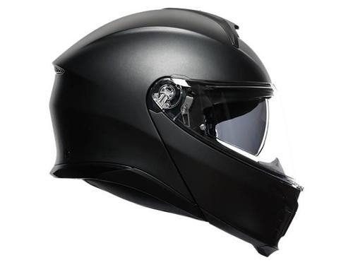 קסדה נפתחת AGV דגם TOURMODULAR צבע שחור מט - תקן ECE 22.06                                 
