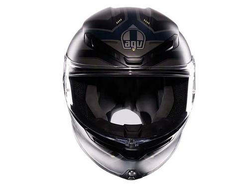 קסדה מלאה AGV דגם K6 S צבע ENHANCE אפור צהוב מט - תקן ECE22.06