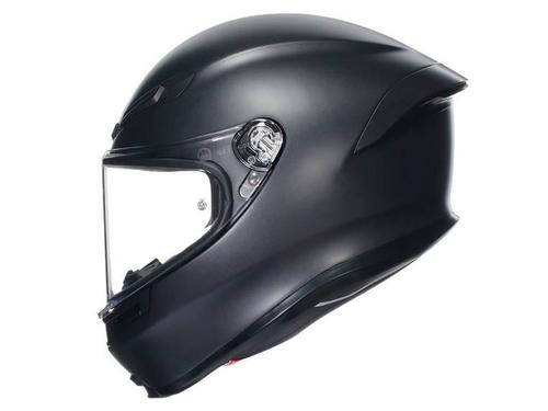 קסדה מלאה AGV דגם K6 S צבע שחור מט - תקן ECE22.06