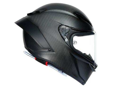 קסדה מלאה AGV דגם PISTA GPRR צבע MATT CARBON  - תקן E2206                                 