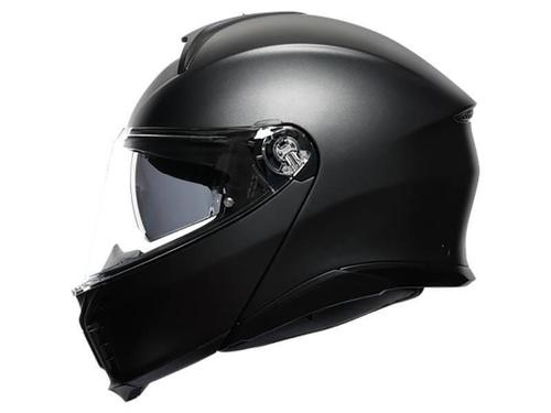 קסדה נפתחת AGV דגם TOURMODULAR צבע שחור מט - תקן ECE 22.06                                 