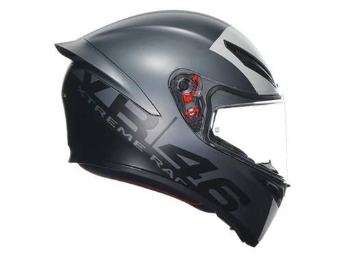                                      קסדה מלאה AGV דגם K1 S צבע  LIMIT 46 - תקן ECE22.06                                 