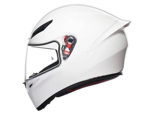 קסדה מלאה AGV דגם K1 S צבע לבן - תקן ECE22.06                                 
