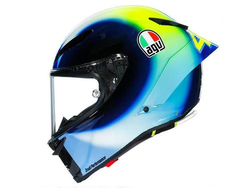 קסדה מלאה AGV דגם PISTA GPRR צבע SOLELUNA 2021 - תקן E2206