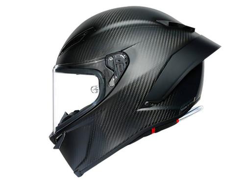 קסדה מלאה AGV דגם PISTA GPRR צבע MATT CARBON  - תקן E2206                                 