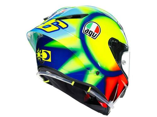 קסדה מלאה AGV דגם PISTA GPRR צבע SOLELUNA 2021 - תקן E2206