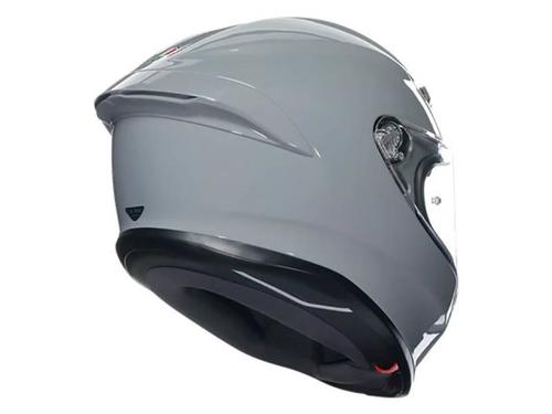 קסדה מלאה AGV דגם K6 S צבע אפור NARDO - תקן ECE22.06