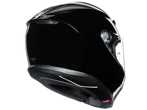 קסדה מלאה AGV דגם K6 צבע שחור                                 