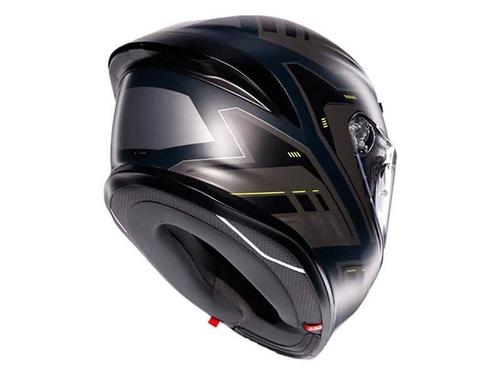קסדה מלאה AGV דגם K6 S צבע ENHANCE אפור צהוב מט - תקן ECE22.06