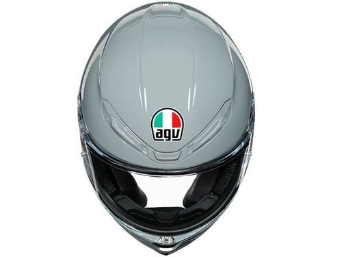 קסדה מלאה AGV דגם K6 צבע NARDO אפור