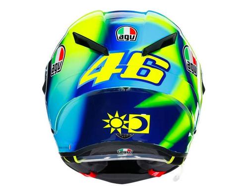קסדה מלאה AGV דגם PISTA GPRR צבע SOLELUNA 2021 - תקן E2206
