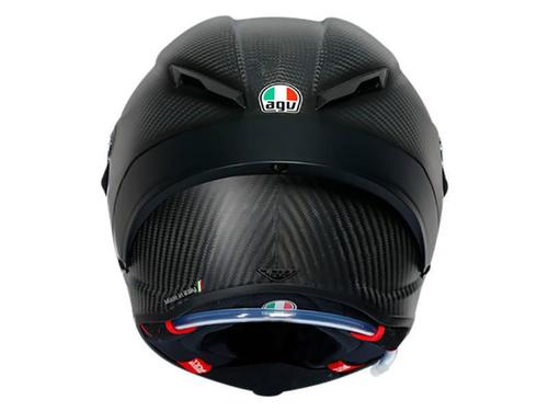 קסדה מלאה AGV דגם PISTA GPRR צבע MATT CARBON  - תקן E2206                                 