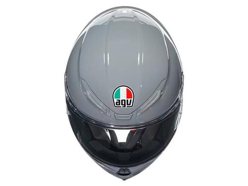 קסדה מלאה AGV דגם K6 S צבע אפור NARDO - תקן ECE22.06