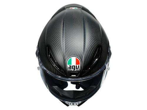 קסדה מלאה AGV דגם PISTA GPRR צבע MATT CARBON  - תקן E2206                                 