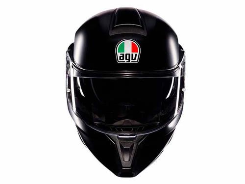 קסדה נפתחת AGV דגם STREETMODULAR צבע שחור מט - תקן ECE 22.06