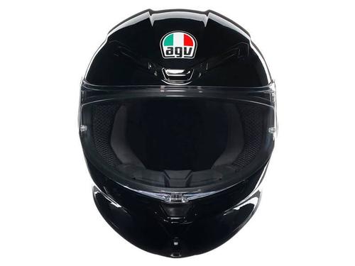 קסדה מלאה AGV דגם K6 S צבע שחור - תקן ECE22.06