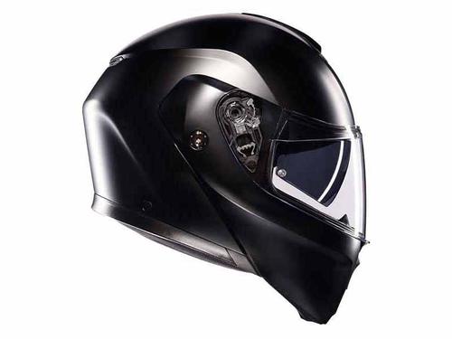 קסדה נפתחת AGV דגם STREETMODULAR צבע שחור מט - תקן ECE 22.06