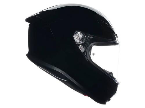 קסדה מלאה AGV דגם K6 S צבע שחור - תקן ECE22.06