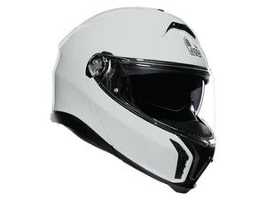 קסדה נפתחת AGV דגם TOURMODULAR צבע STELVIO WHITE  - תקן ECE 22.06