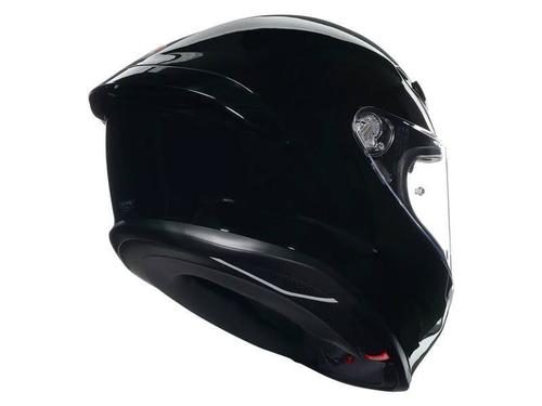 קסדה מלאה AGV דגם K6 S צבע שחור - תקן ECE22.06